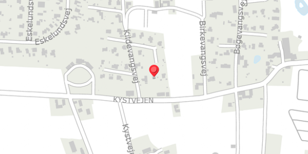 Trafikstøjkort på Kildevangsvej 10, 5466 Asperup