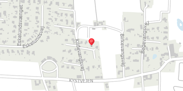 Trafikstøjkort på Kildevangsvej 18, 5466 Asperup