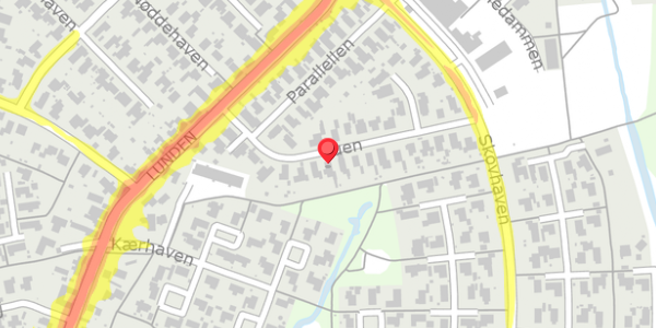 Trafikstøjkort på Buen 19, . , 5320 Agedrup