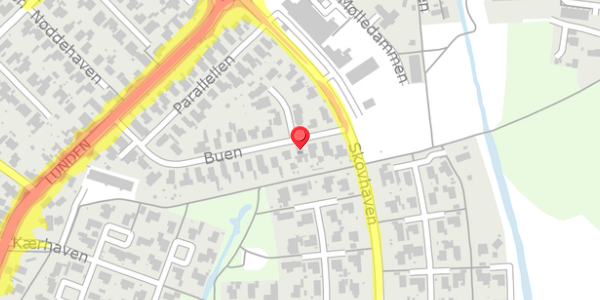 Trafikstøjkort på Buen 33, . , 5320 Agedrup