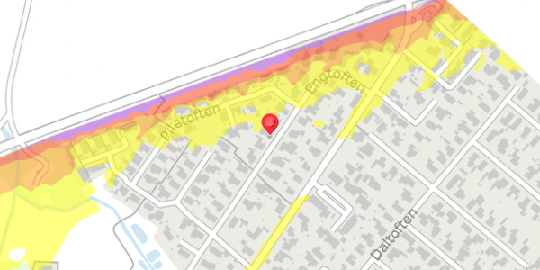 Trafikstøjkort på Engtoften 21, 5320 Agedrup