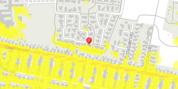 Trafikstøjkort på Græsmarken 21, . , 5260 Odense S