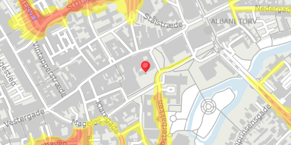 Trafikstøjkort på Klingenberg 2B, 5000 Odense C