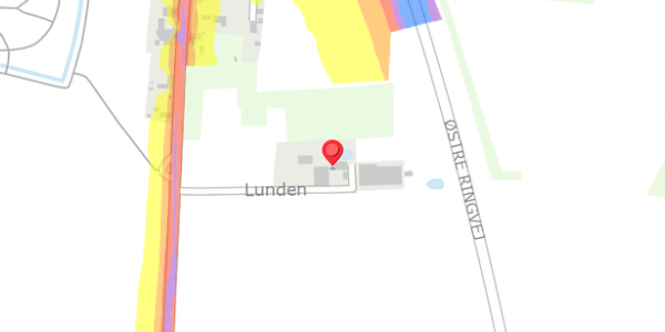 Trafikstøjkort på Lunden 1, . , 5320 Agedrup