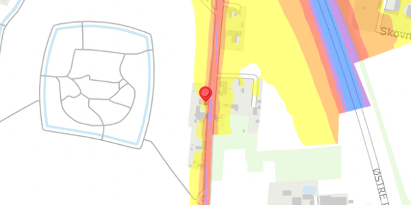 Trafikstøjkort på Lunden 6B, . , 5320 Agedrup