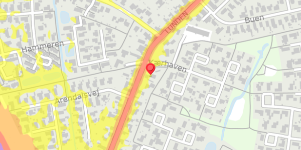 Trafikstøjkort på Lunden 63, . , 5320 Agedrup