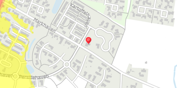 Trafikstøjkort på Markhaven 98, 5320 Agedrup