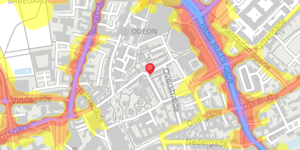 Trafikstøjkort på Ramsherred 1, 5000 Odense C