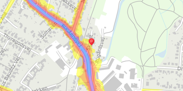 Trafikstøjkort på Skellet 3, . , 5000 Odense C