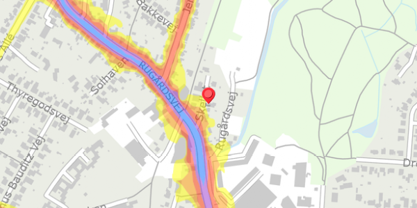 Trafikstøjkort på Skellet 5, . , 5000 Odense C
