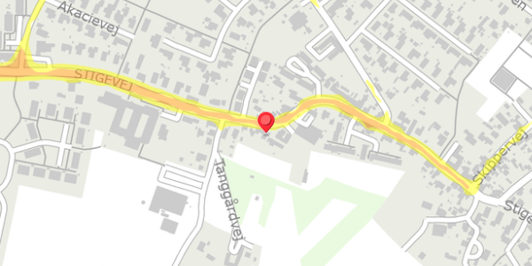 Trafikstøjkort på Stigevej 271, 5270 Odense N