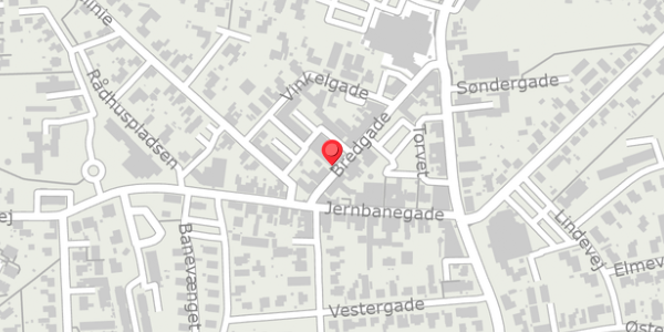 Trafikstøjkort på Bredgade 8A, . , 5450 Otterup