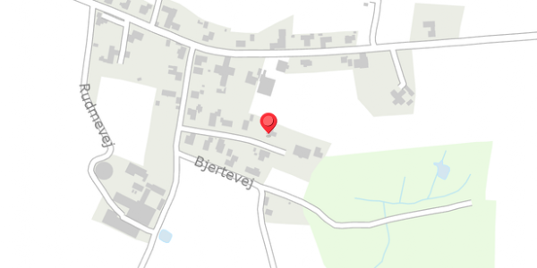 Trafikstøjkort på Bjertevej 14, . , 5750 Ringe