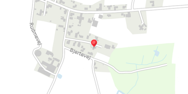 Trafikstøjkort på Bjertevej 16A, . , 5750 Ringe