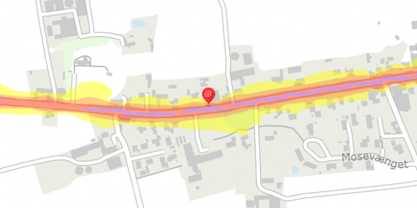 Trafikstøjkort på Bøjdenvejen 141, 5750 Ringe