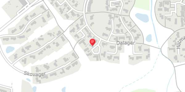 Trafikstøjkort på Dalager 89, 5750 Ringe