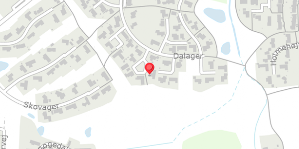 Trafikstøjkort på Dalager 97, . , 5750 Ringe