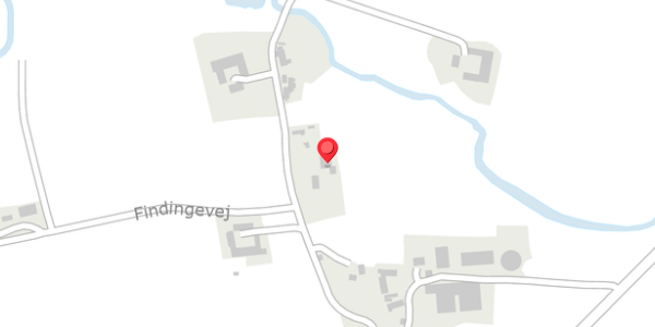 Trafikstøjkort på Findingevej 9, 5750 Ringe