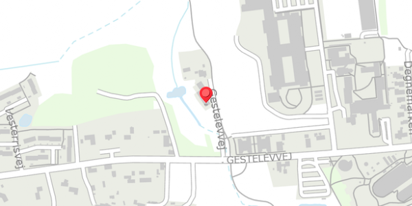 Trafikstøjkort på Gestelevvej 5, . , 5750 Ringe