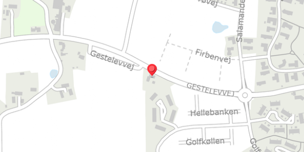 Trafikstøjkort på Gestelevvej 22, 5750 Ringe