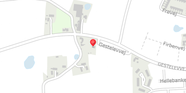 Trafikstøjkort på Gestelevvej 24, 5750 Ringe