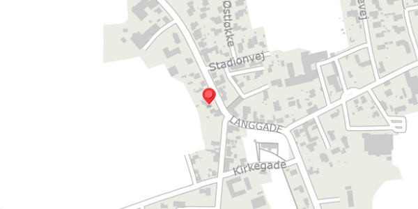 Trafikstøjkort på Langgade 6, . , 5750 Ringe