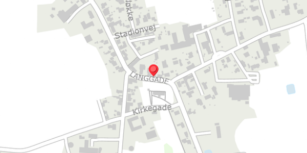 Trafikstøjkort på Langgade 7, . , 5750 Ringe