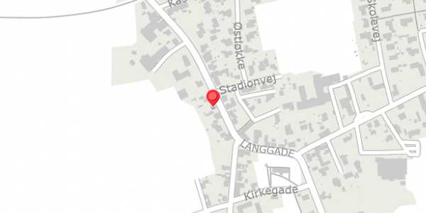 Trafikstøjkort på Langgade 10, . , 5750 Ringe
