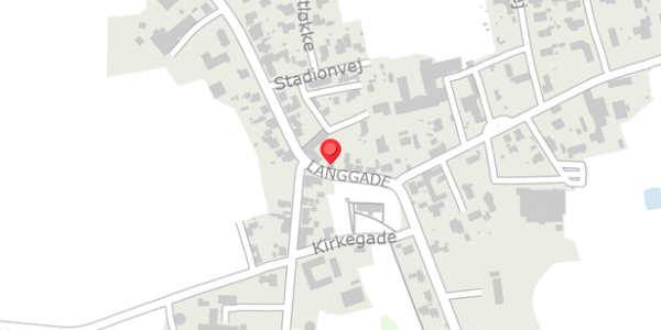 Trafikstøjkort på Langgade 11, . , 5750 Ringe
