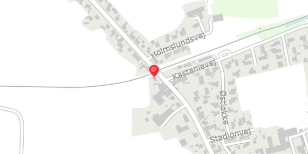 Trafikstøjkort på Langgade 26, . , 5750 Ringe