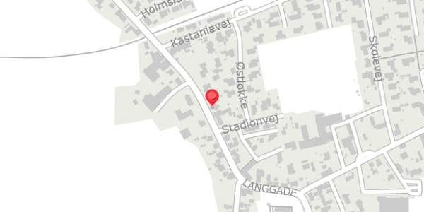 Trafikstøjkort på Langgade 43, . , 5750 Ringe
