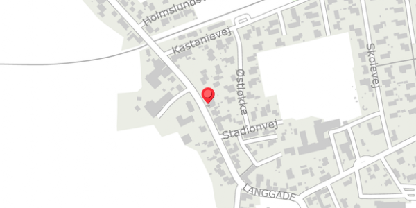 Trafikstøjkort på Langgade 45, . , 5750 Ringe