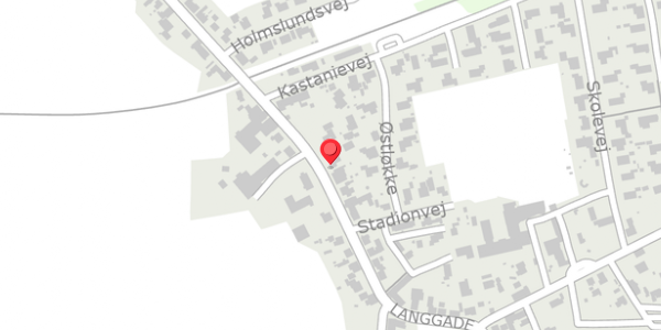 Trafikstøjkort på Langgade 47, . , 5750 Ringe