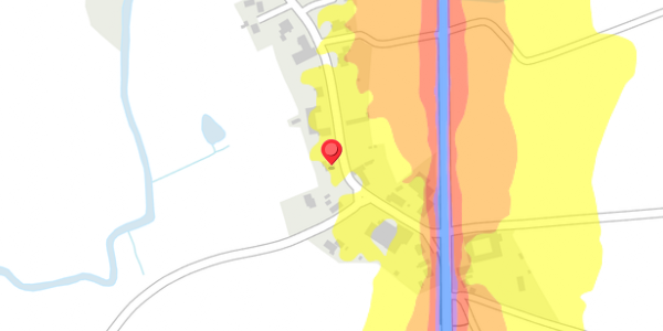 Trafikstøjkort på Sallinge Ågade 31, . , 5750 Ringe