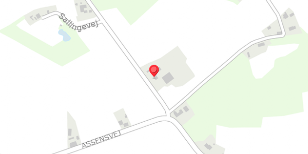 Trafikstøjkort på Sallingevej 1, . , 5750 Ringe