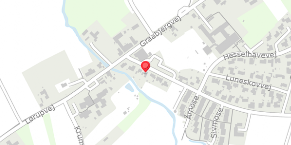 Trafikstøjkort på Aavej 7, 5856 Ryslinge