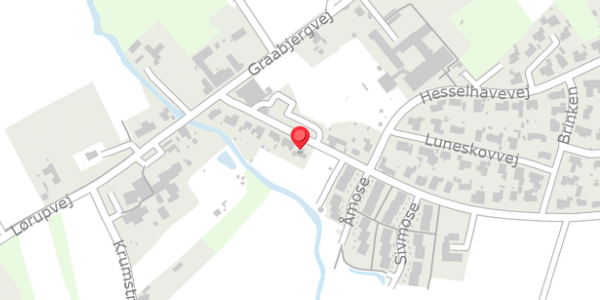 Trafikstøjkort på Aavej 13, . , 5856 Ryslinge