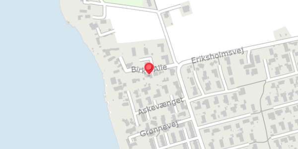Trafikstøjkort på Birke Alle 5A, 5700 Svendborg
