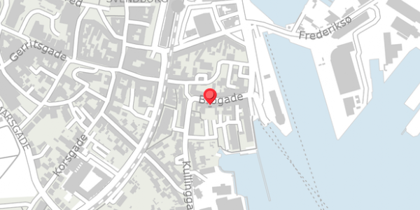 Trafikstøjkort på Brogade 11, . , 5700 Svendborg