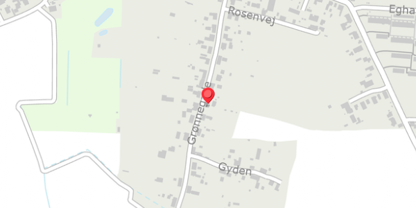Trafikstøjkort på Grønnegade 21, . , 5700 Svendborg