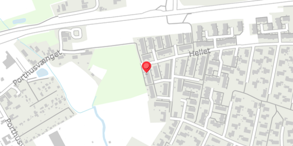 Trafikstøjkort på Hellet 101D, . , 5700 Svendborg