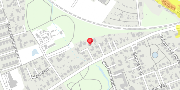 Trafikstøjkort på Mosetoften 6, 5700 Svendborg