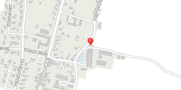 Trafikstøjkort på Hallinggade 8A, 5932 Humble