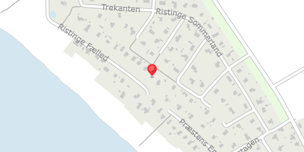 Trafikstøjkort på Ristinge Fælled 21, 5932 Humble