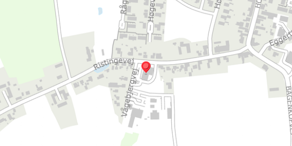 Trafikstøjkort på Ristingevej 27, 5932 Humble