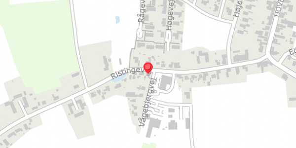 Trafikstøjkort på Ristingevej 29, 5932 Humble