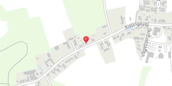 Trafikstøjkort på Ristingevej 30, 5932 Humble