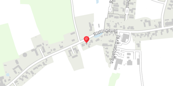 Trafikstøjkort på Ristingevej 37, 5932 Humble