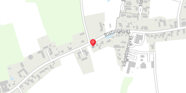Trafikstøjkort på Ristingevej 39, 5932 Humble