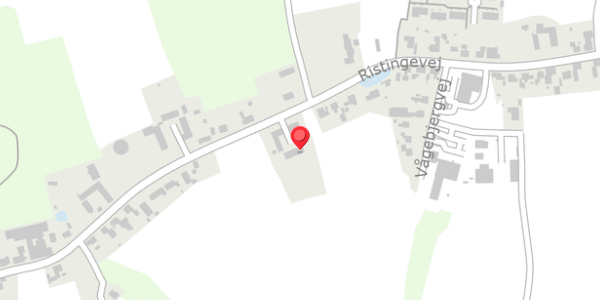 Trafikstøjkort på Ristingevej 41A, 5932 Humble